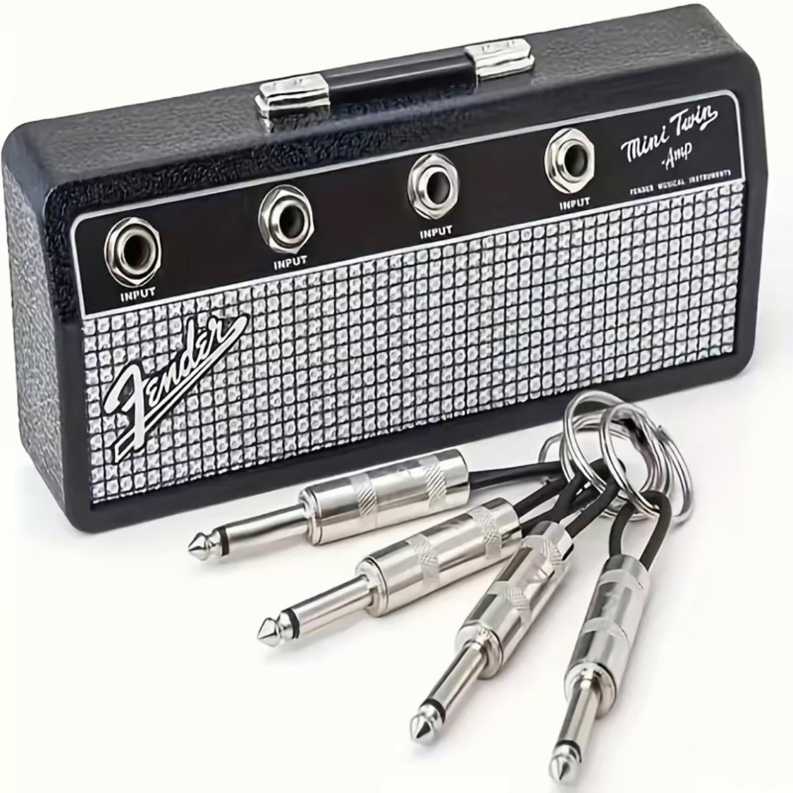 Fender Jack Rack™ | Wandhalterung + 4 AMP Schlüsselanhänger