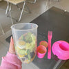 SaladKompel™ | Tragbarer Salatbecher mit Dressingbecher und Gabel