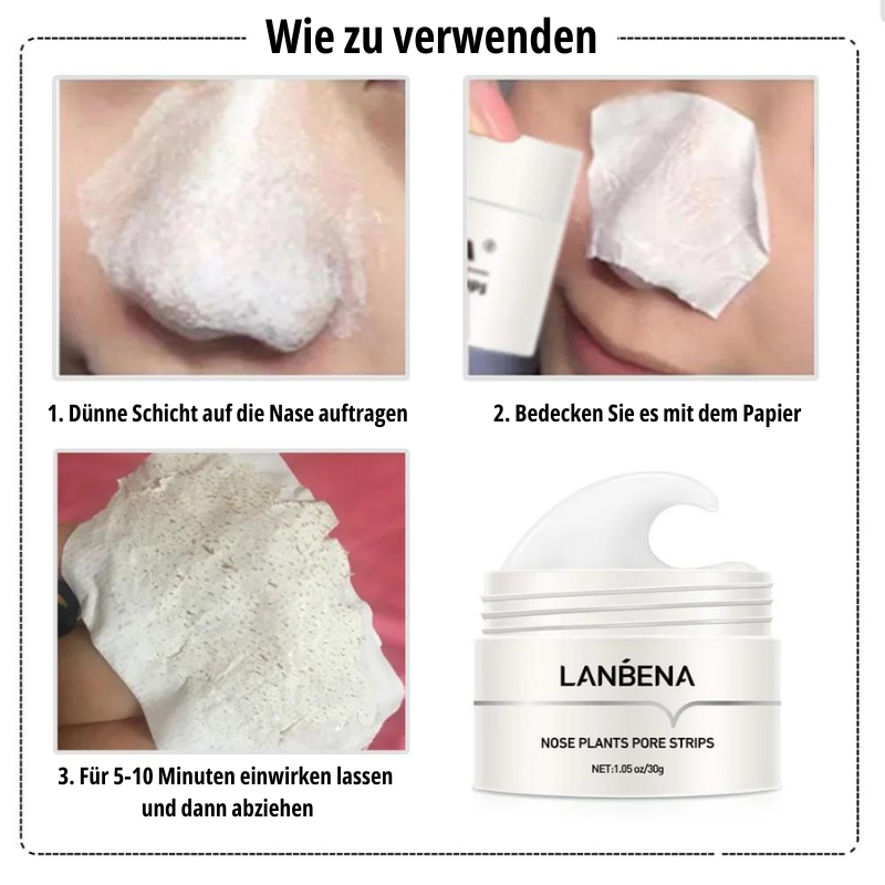 LANBENA™ Mitesser-Creme | Mühelos Mitesser entfernen