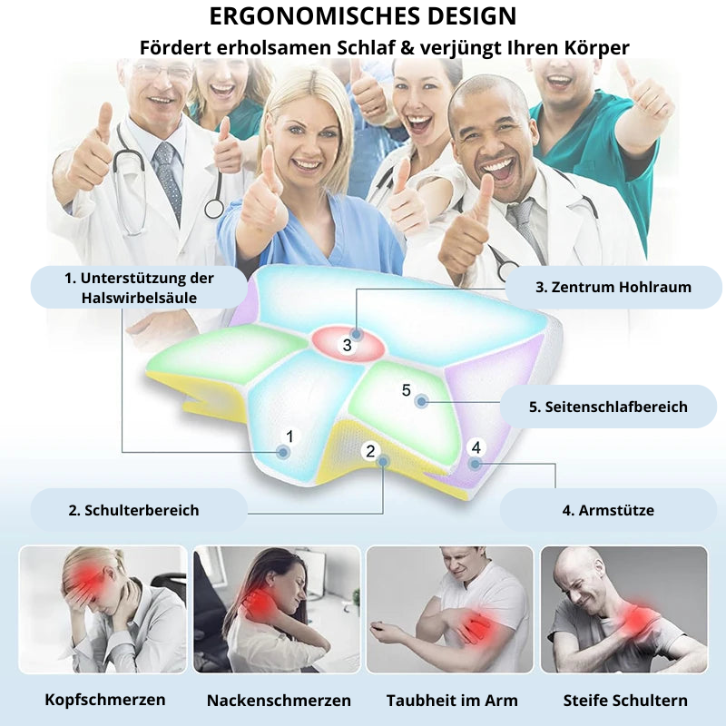 ErgoSchlaf™ | Zervikalstütze Kissen