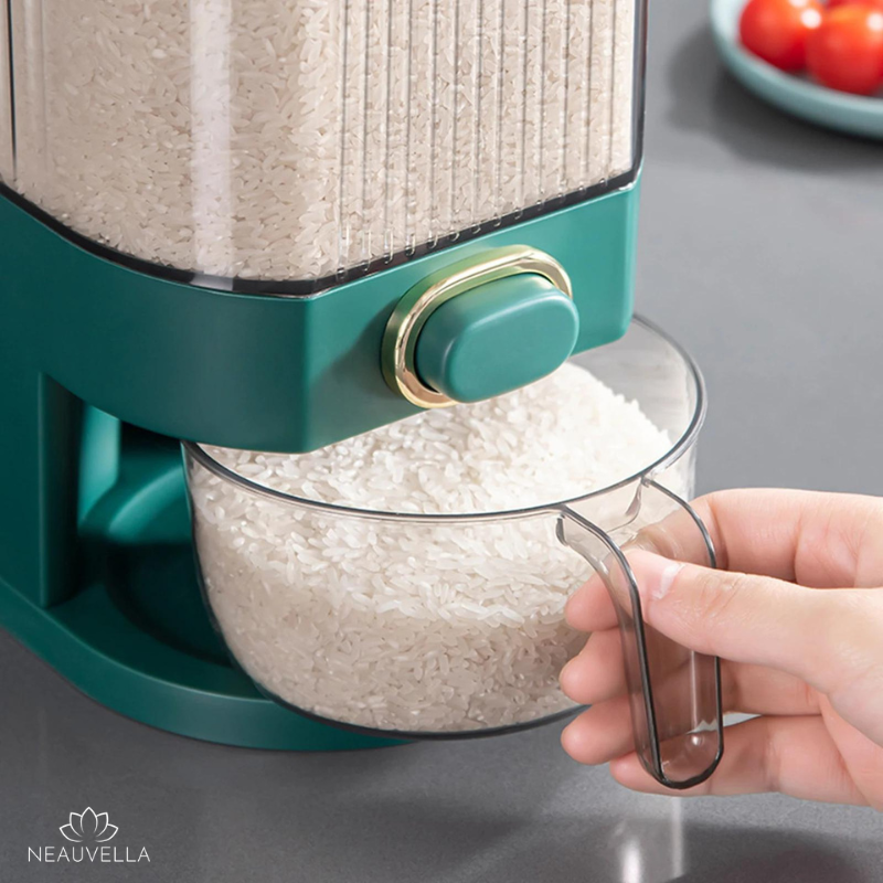ReisMaster Pro™ | Hält den Reis frisch und in Reichweite (6 oder 10 KG)