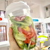 SaladKompel™ | Tragbarer Salatbecher mit Dressingbecher und Gabel