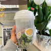 SaladKompel™ | Tragbarer Salatbecher mit Dressingbecher und Gabel