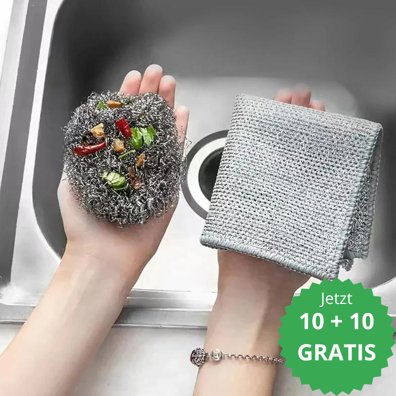ScrubEase™ | Verabschiedung von Rostflecken - 10 + 10 GRATIS!