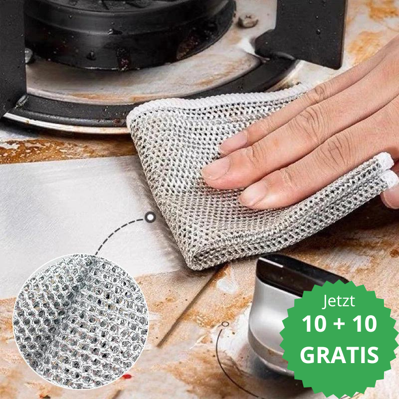 ScrubEase™ | Verabschiedung von Rostflecken - 10 + 10 GRATIS!